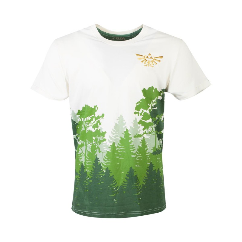 T shirt Zelda Hyrule Forrest XL Homme