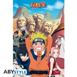 Poster - Roulé et filmé - Naruto - Groupe