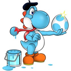 Becher - Tasse(n) - Parodie - Clear Blue Yoshi