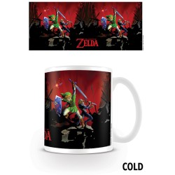 Mug - Thermo-réactif - Zelda - Au combat