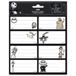 Sticker - Adhesive Labels - Nightmare Before Christmas - Drawings