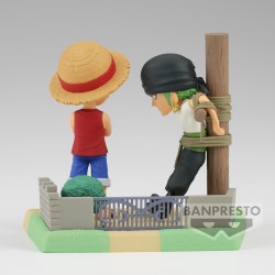 Static Figure - WCF - One Piece - Luffy & Zoro - Log Stories