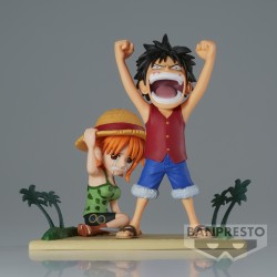 Statische Figur - WCF - One Piece - Luffy & Nami