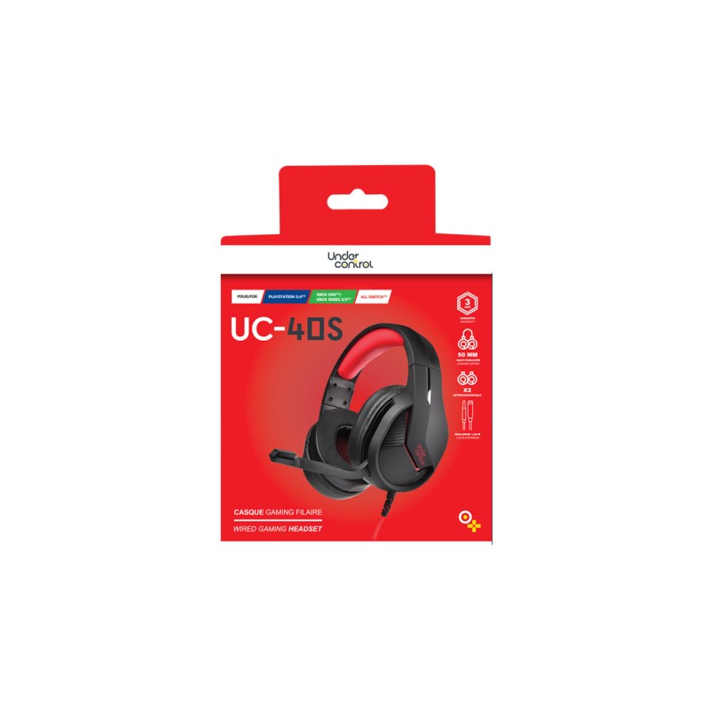 Casque Audio pour jeux - Switch - Nintendo - UC-40S 3.5 Jack - 1.5M