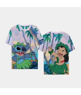 T-shirt - Lilo & Stitch - Lilo & Stitch - L Unisexe 