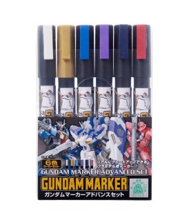 Marqueur pour maquettes - Accessoires maquettes - Gundam - Advanced Set