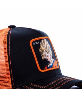 Casquette - Trucker - Dragon Ball - Taille Enfant - Son Goku - Unisexe 