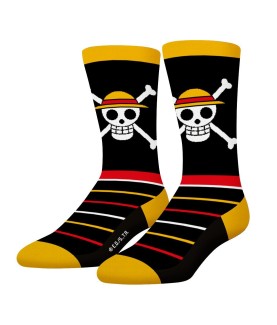 Socken - One Piece - Skull - 43/46 Unisexe 