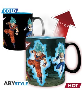 Mug - Thermal - Dragon Ball - Saiyans vs Black