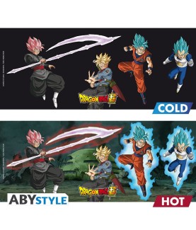 Mug - Thermal - Dragon Ball - Saiyans vs Black