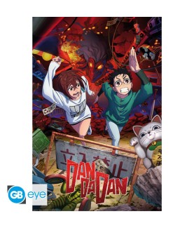 Poster - Rolled and shrink-wrapped - Dan Da Dan - Momo & Okarun