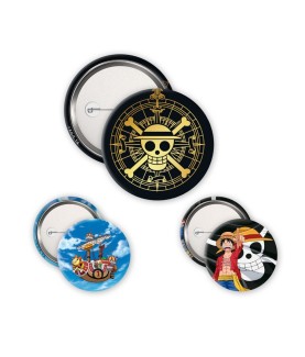 Badge - One Piece - Skull &...