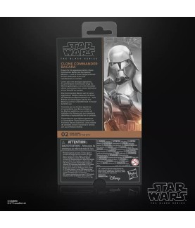 Figurine articulée - The Black Series - Star Wars - Commandant Clone Bacara