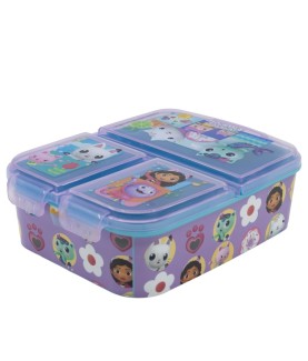 Lunch Box - Multi-compartment - Gabby's Dollhouse - Characters