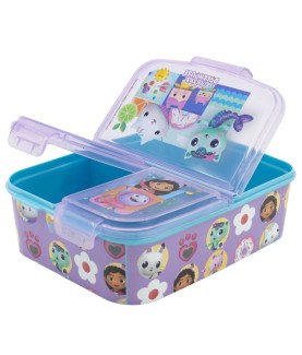 Lunch Box - Multi-compartment - Gabby's Dollhouse - Characters