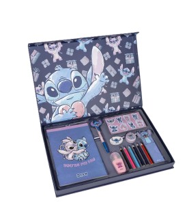 Set de papeterie - Lilo & Stitch - Boite Coloriage Stitch & Angel - Stitch - 14 ans - 14 