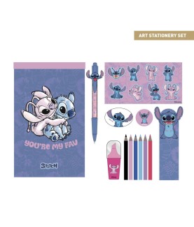 Schreibwaren-Set - Lilo & Stitch - Malbox „Stitch und Angel“. - Stitch - 14 jahre - 14 