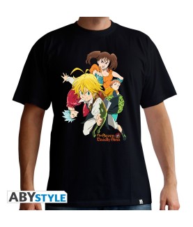 T-shirt - Seven Deadly Sins - Groupe - S Unisexe 