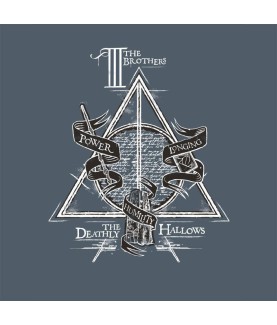 T-shirt - Harry Potter - Deathly Hallows - XXL Unisexe 