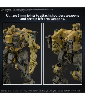 Maquette - Figure Rise - Armored Core - RaD CC-3000 Wrecker Milk Tooth