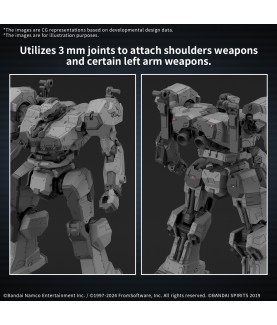 Maquette - Armored Core - Balam Industries BD-011 Melander