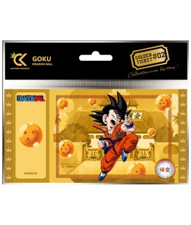 Ticket de collection - Golden Tickets Black Edition - Dragon Ball - Son Goku