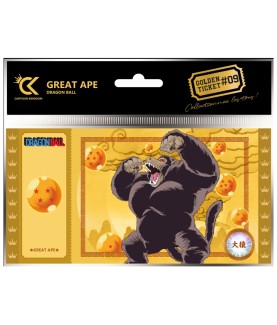 Collector Ticket - Golden Tickets Black Edition - Dragon Ball - Great Ape