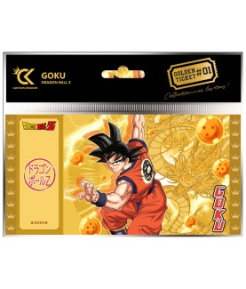 Collector Ticket - Golden Tickets Black Edition - Dragon Ball - Son Goku