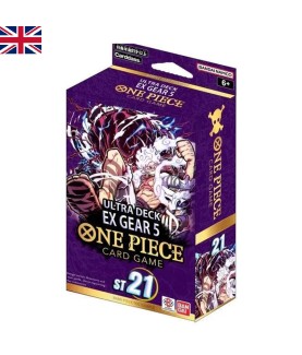 Sammelkarten - Deck - One Piece - Ultra Deck - "21" - ST-21