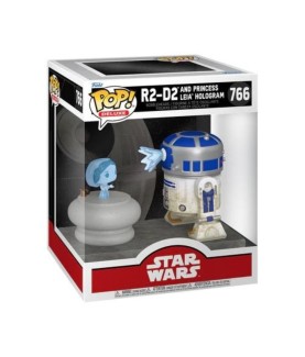 POP - Movies - Star Wars - 766 - R2D2 & hologramme Leia