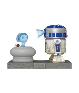 POP - Movies - Star Wars - 766 - R2D2 & hologramme Leia