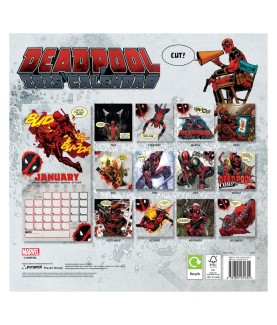 Kalender - Deadpool - 2025 - Comics