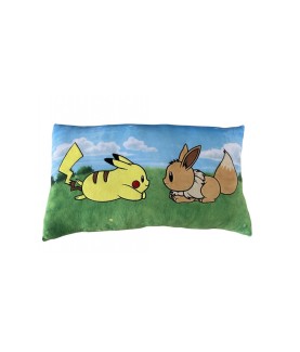 Coussin - Pokemon - Pikachu & Evoli