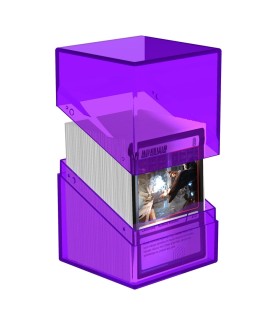 Boîte pour cartes - Boulder 100+ - Amethyst Transparent