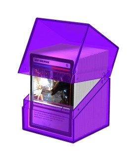 Boîte pour cartes - Boulder 100+ - Amethyst Transparent