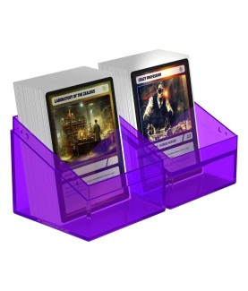 Boîte pour cartes - Boulder 100+ - Amethyst Transparent