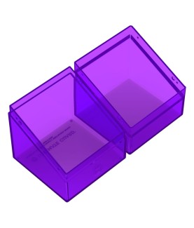 Boîte pour cartes - Boulder 100+ - Amethyst Transparent