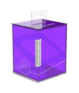 Boîte pour cartes - Boulder 100+ - Amethyst Transparent