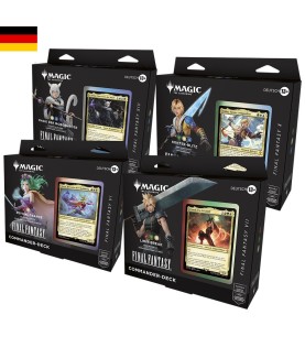 Cartes (JCC) - Deck de Commander - Magic The Gathering - Commander Deck Set - Final Fantasy