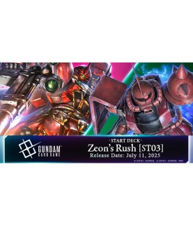 Trading Cards - Deck - Gundam - ST03A - Zéon's Rush