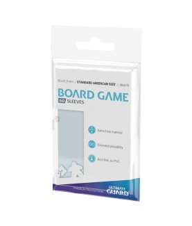 Protège-cartes - 100 Pcs - Américains Standard - Jeux de Plateau - Transparent