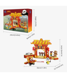 Construction kit - Kung-Fu Panda - Training camp