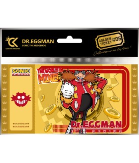 Sammlerticket - Golden Tickets Black Edition - Sonic the Hedgehog - Dr. Eggman