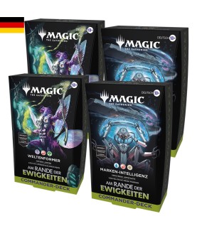 Sammelkarten - Commander Deck - Magic The Gathering - Commander Deck Set - Am Rande der Ewigkeiten