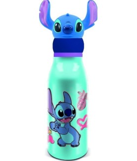 Bottle - Lilo & Stitch - 3D Figure Aluminium Bottle - Stitch